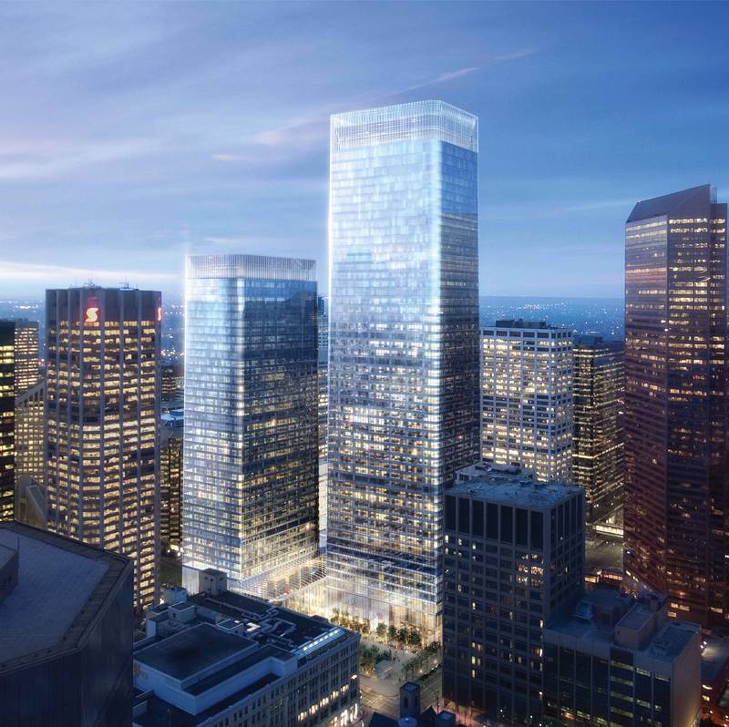 Brookfield Place, Calgary, Canada by Brookfield Properties, Arney Fender Katsalidis Architects and Dialog Architects
