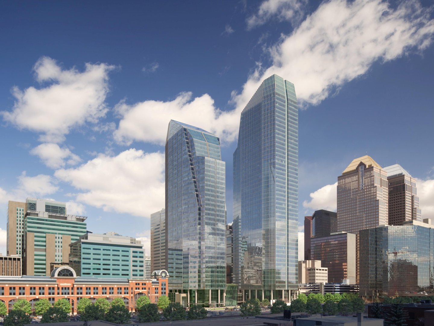 Eighth Avenue Place, Calgary, Canada by Gerald D Hines Interests, Pickard Chilton and Gibbs Gage Architects 