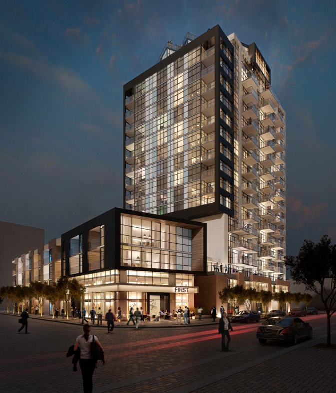 First, Calgary, Canada by Fram Building Group, Slokker Real Estate Group and RAW Design