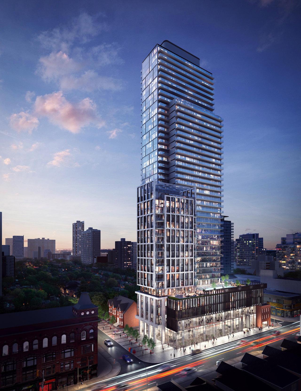 The Gloucester on Yonge, Toronto, designed by architectsAlliance for Concord Adex