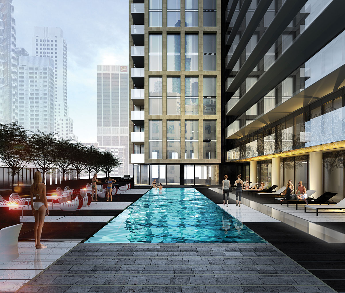 The Gloucester on Yonge, designed by architectsAlliance for Concord Adex