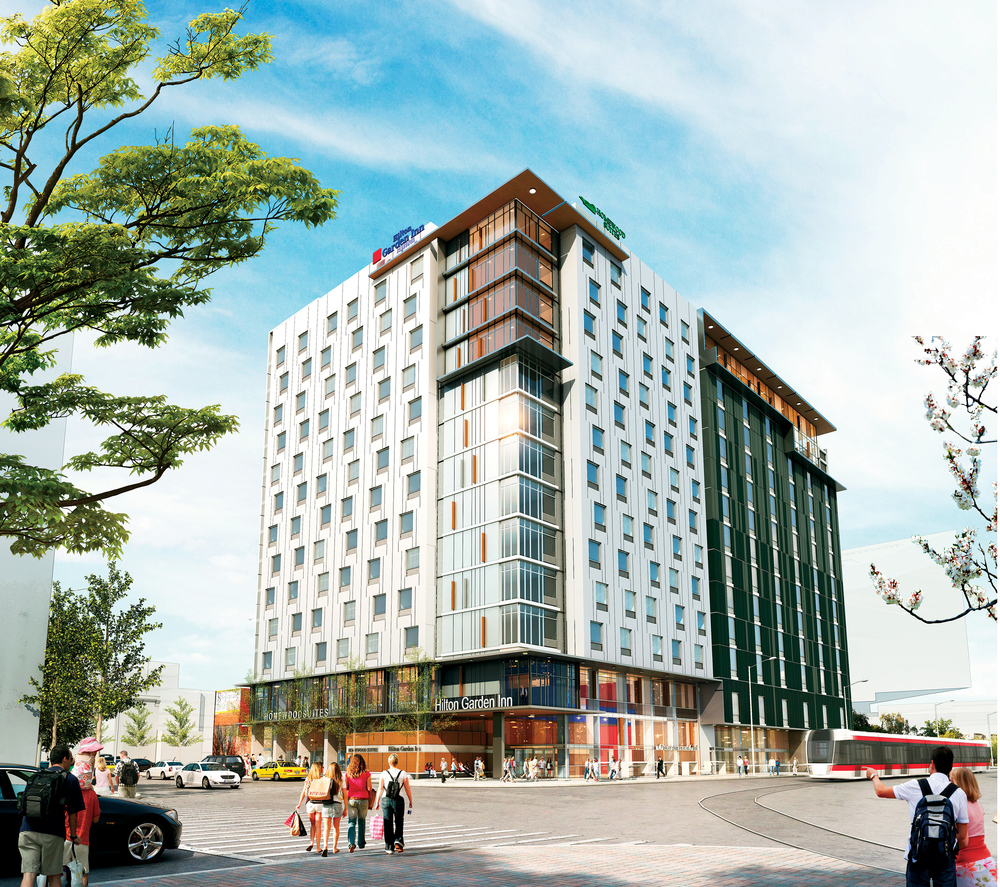 Hilton Garden Inn, Calgary, Canada by Widewaters Group and Marshall Tittemore Architects Hilton Garden Inn, Calgary, Canada, Widewaters Group, Marshall Tittemore