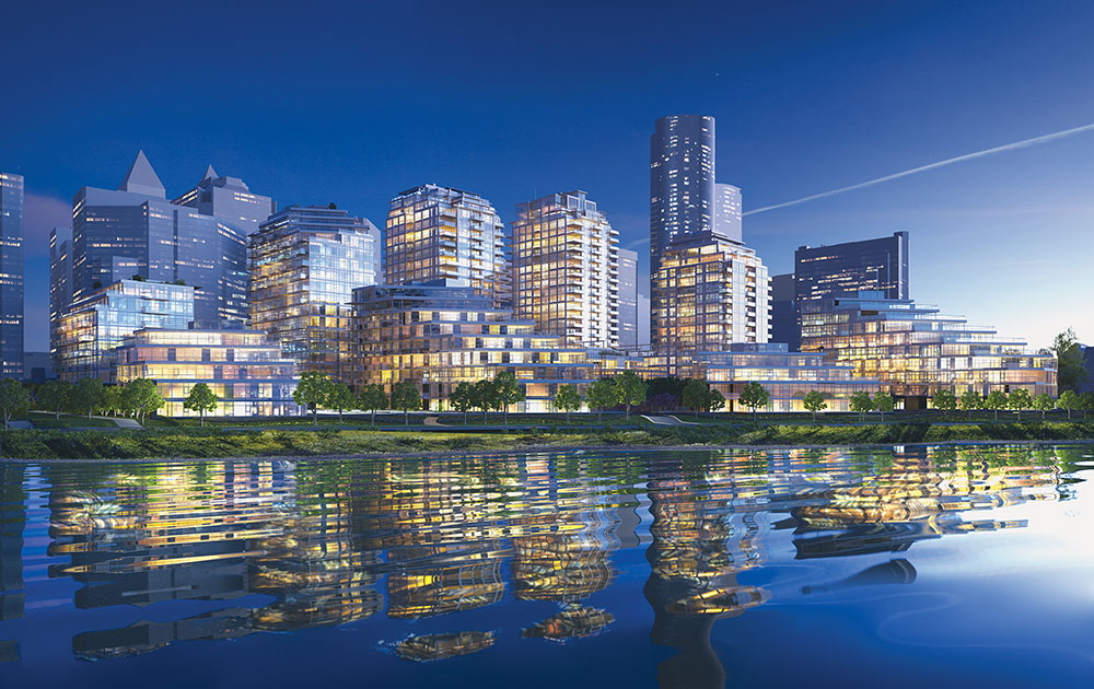Parkside, Calgary, Canada by Anthem Properties and IBI Group
