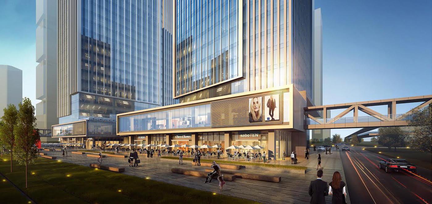 COFCO Qianhai Asia Pacific Headquarters Towers, Shenzhen, China by COFCO Group and Goettsch Partners