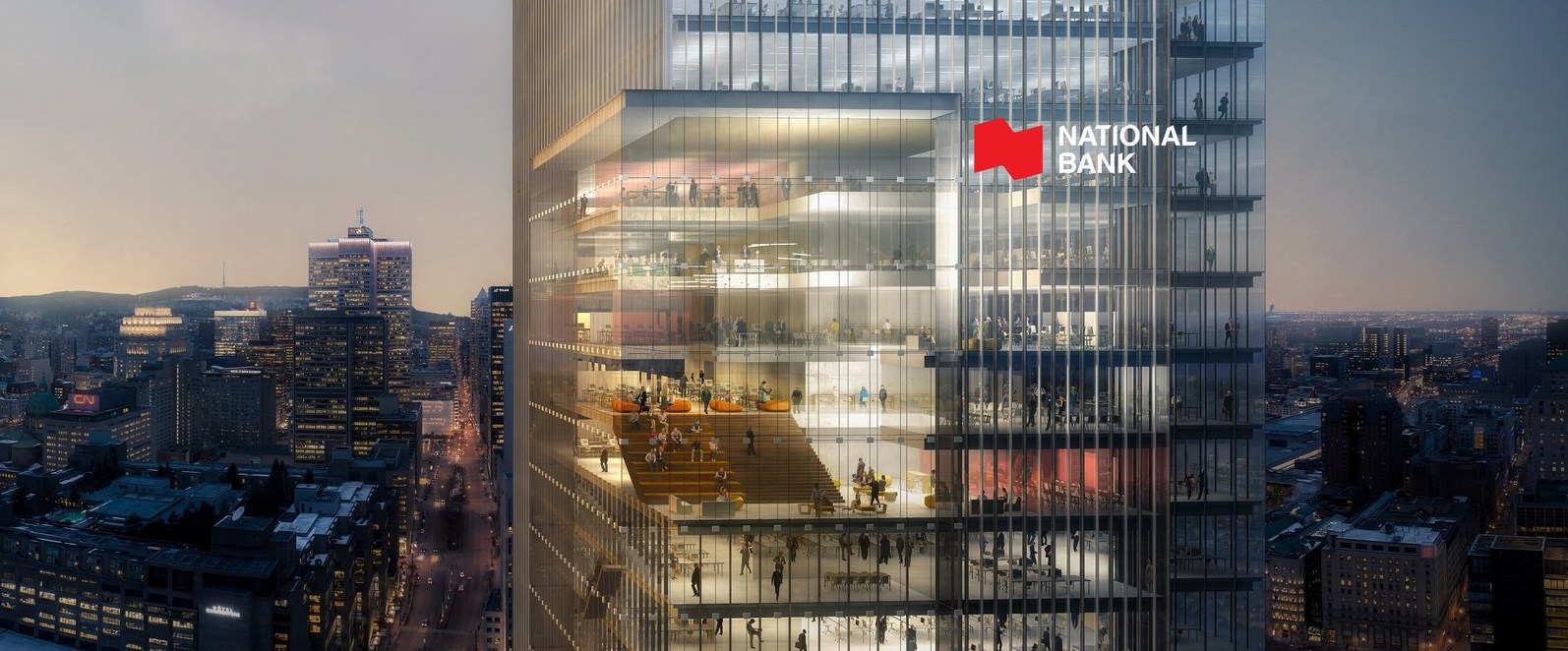 National Bank Headquarters SkyriseCities