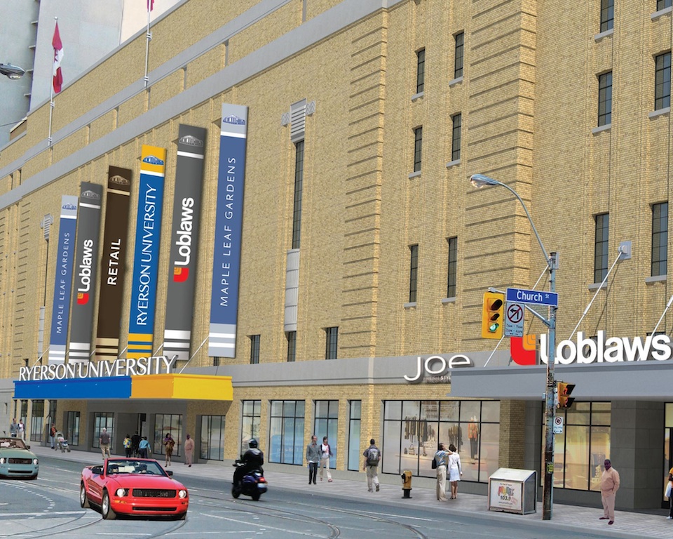 New Loblaws unveiled at Maple Leaf Gardens