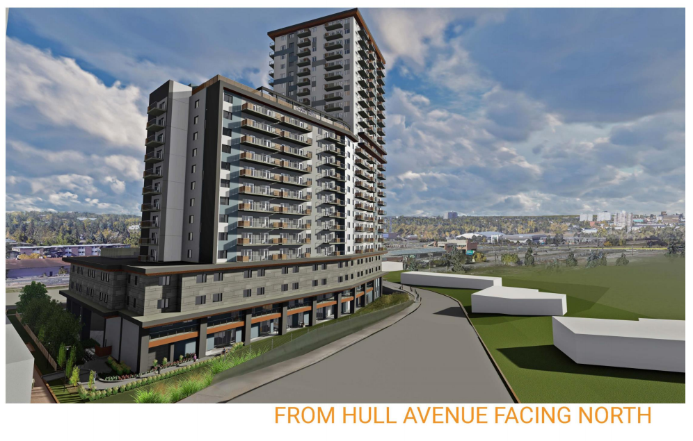 Rendering of project, image via NORR