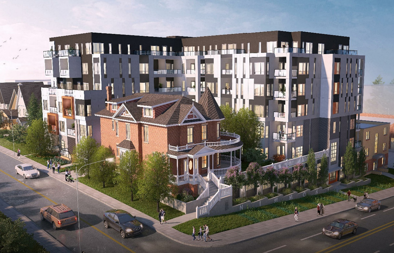 Rendering of project, image via Brava Living