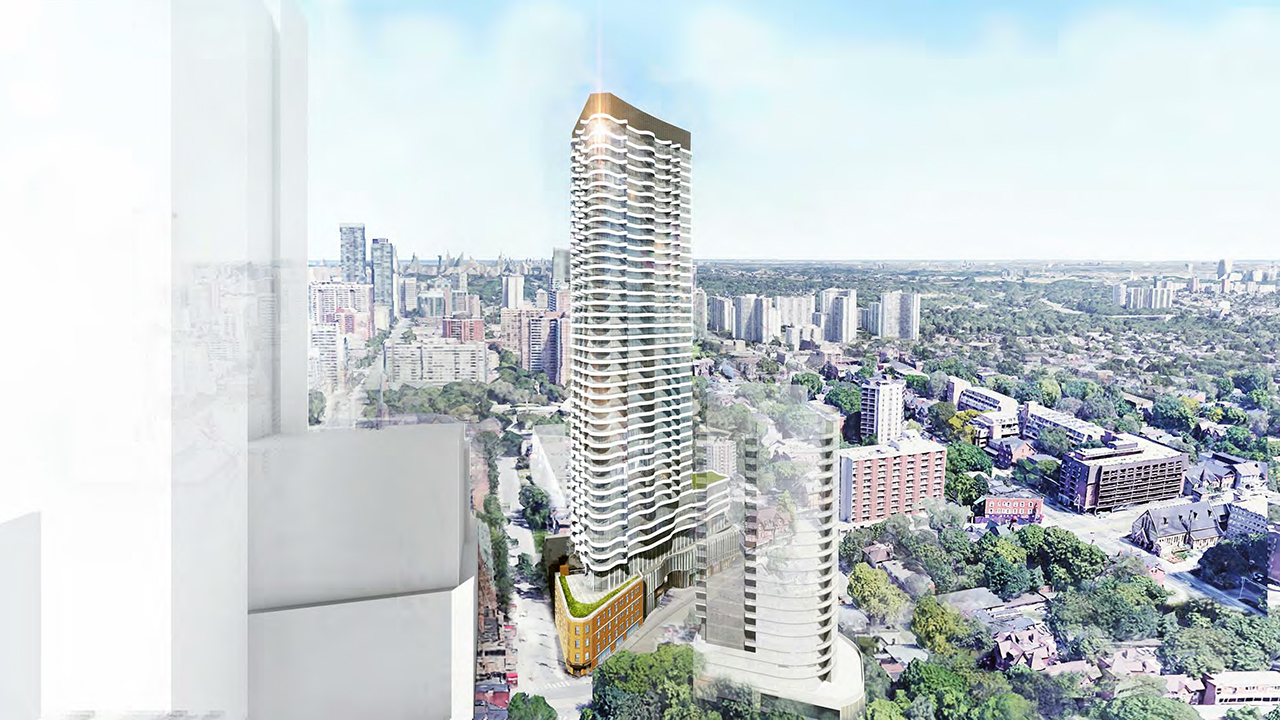 218 Dundas East, Toronto, designed by Giannone Petricone Associates for Menkes Developments