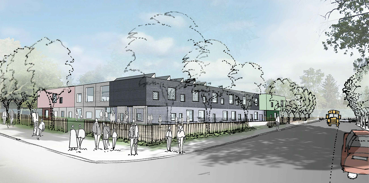 St Antoine Daniel Catholic School Redevelopment SkyriseCities