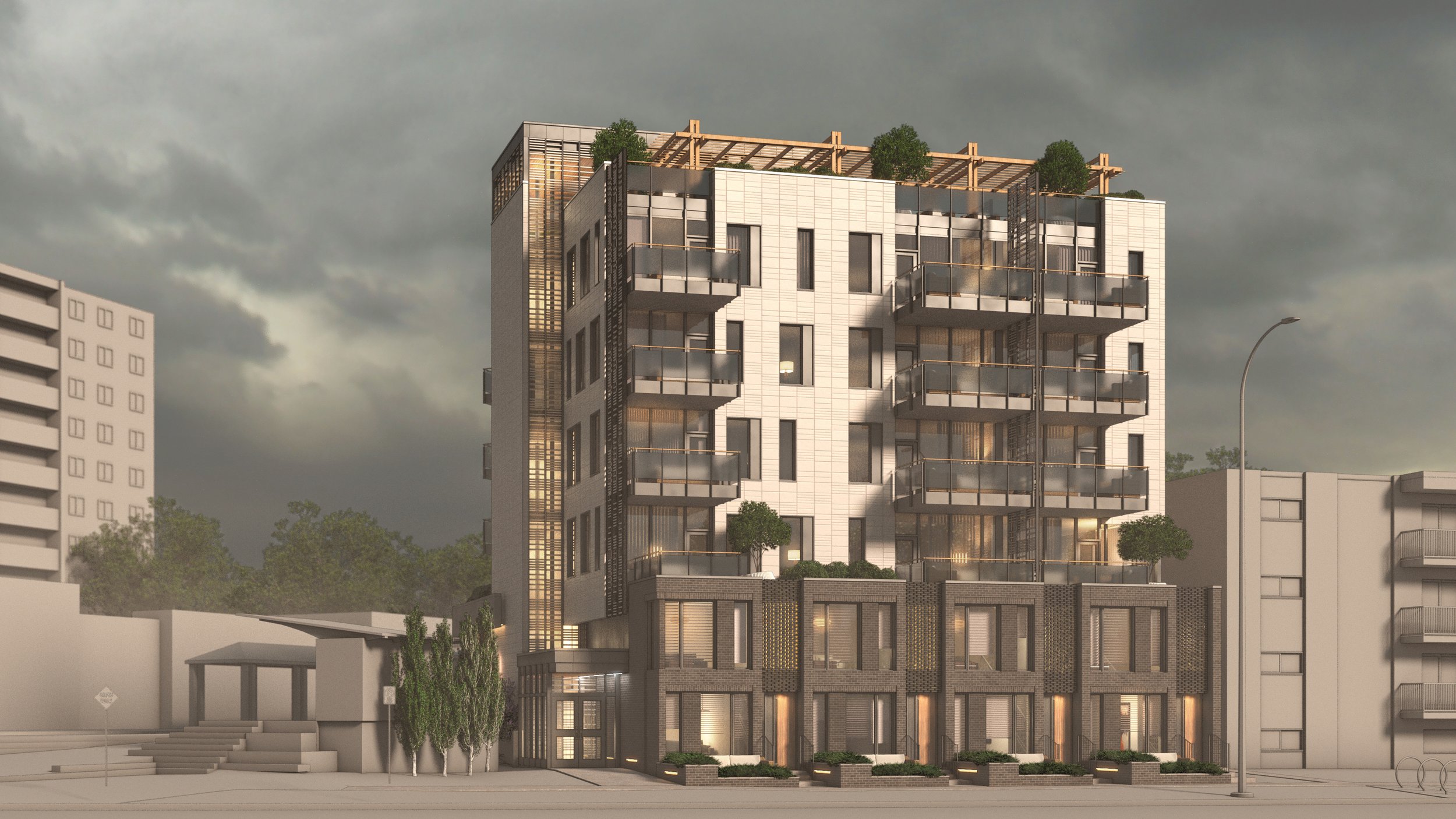 Rendering of project, image via Gravity Rendering of project, image via Gravity