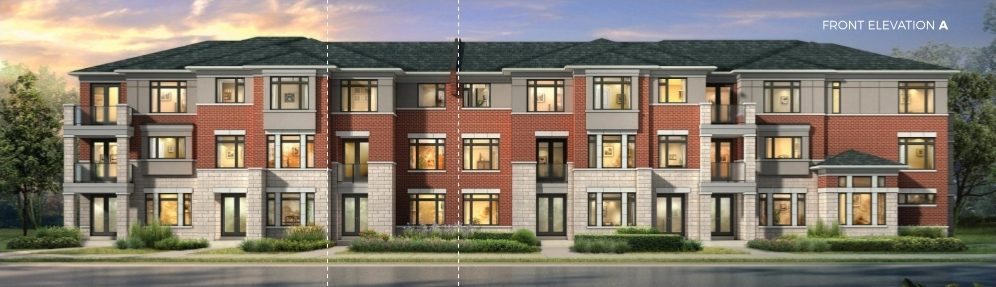 Townhome at Upper Caledon East, Caledon, designed by MBTW | WAI for DG Group