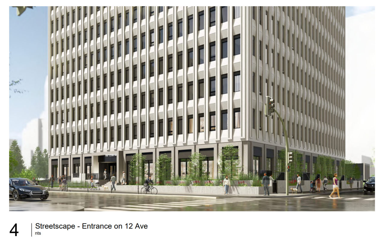 Rendering of project, image via the City of Calgary